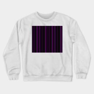 Deep purple Pinstripe Crewneck Sweatshirt